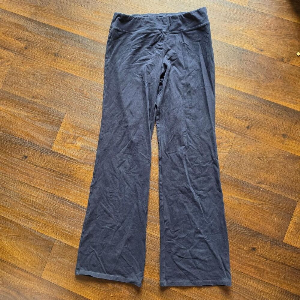 BubbleLime Women's Navy Flared Leggings